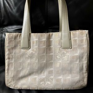 Chanel nylon tote bag